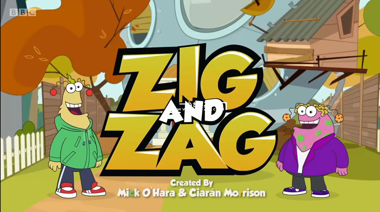 BBC英语动画片《Zig and Zag 有来和有去》全24集，1080P高清视频带英文字幕，百度网盘下载！ - 一小步 | 儿童启蒙英语-一小步 | 儿童启蒙英语