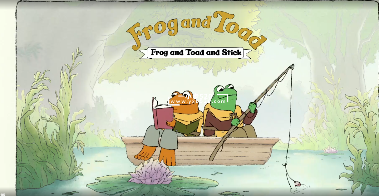 英文动画片《Frog and Toad 青蛙和蟾蜍》全二季共17集，1080P高清视频带中英文字幕，带配套音频MP3，百度网盘下载！ - 一小步 | 儿童启蒙英语-一小步 | 儿童启蒙英语